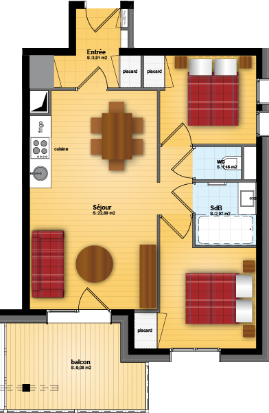 Retour - Floor Plan (392x601)