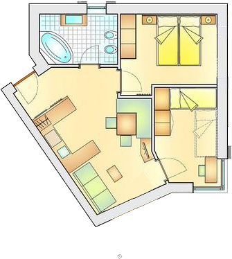 Noch Heute Buchen - Floor Plan (424x374)
