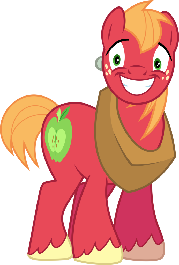 Chainchomp2, Big Macintosh, Earth Pony, Face, Male, - Big Mcintosh (692x1024)