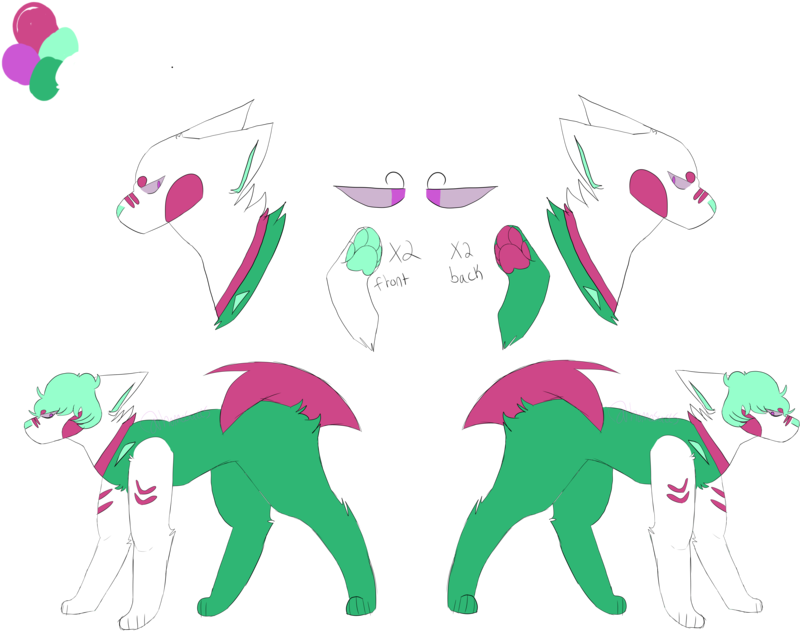 Oliver Redwood Ref Sheet - Illustration (894x894)