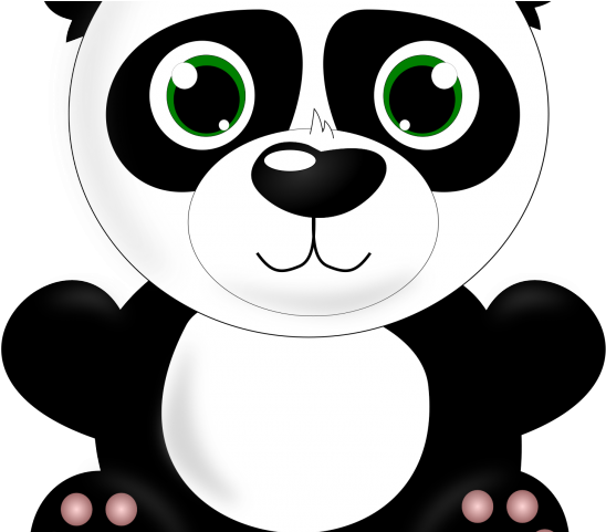 Panda Clipart Clip Art Baby - Baby Panda Queen Duvet (640x480)