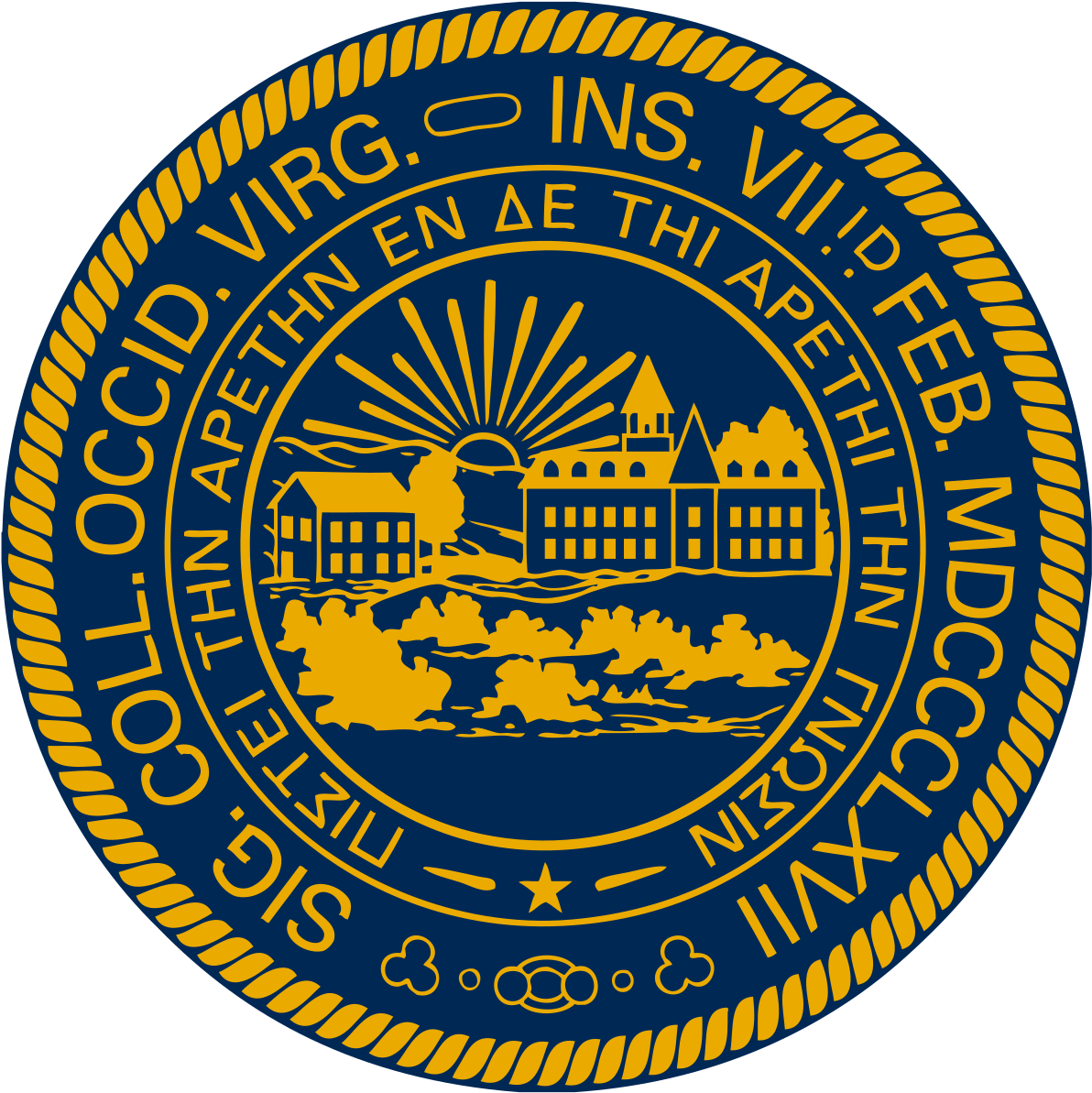 West Virginia University Sealsvg Wikipedia - West Virginia University Institute Of Technology (1200x1200)