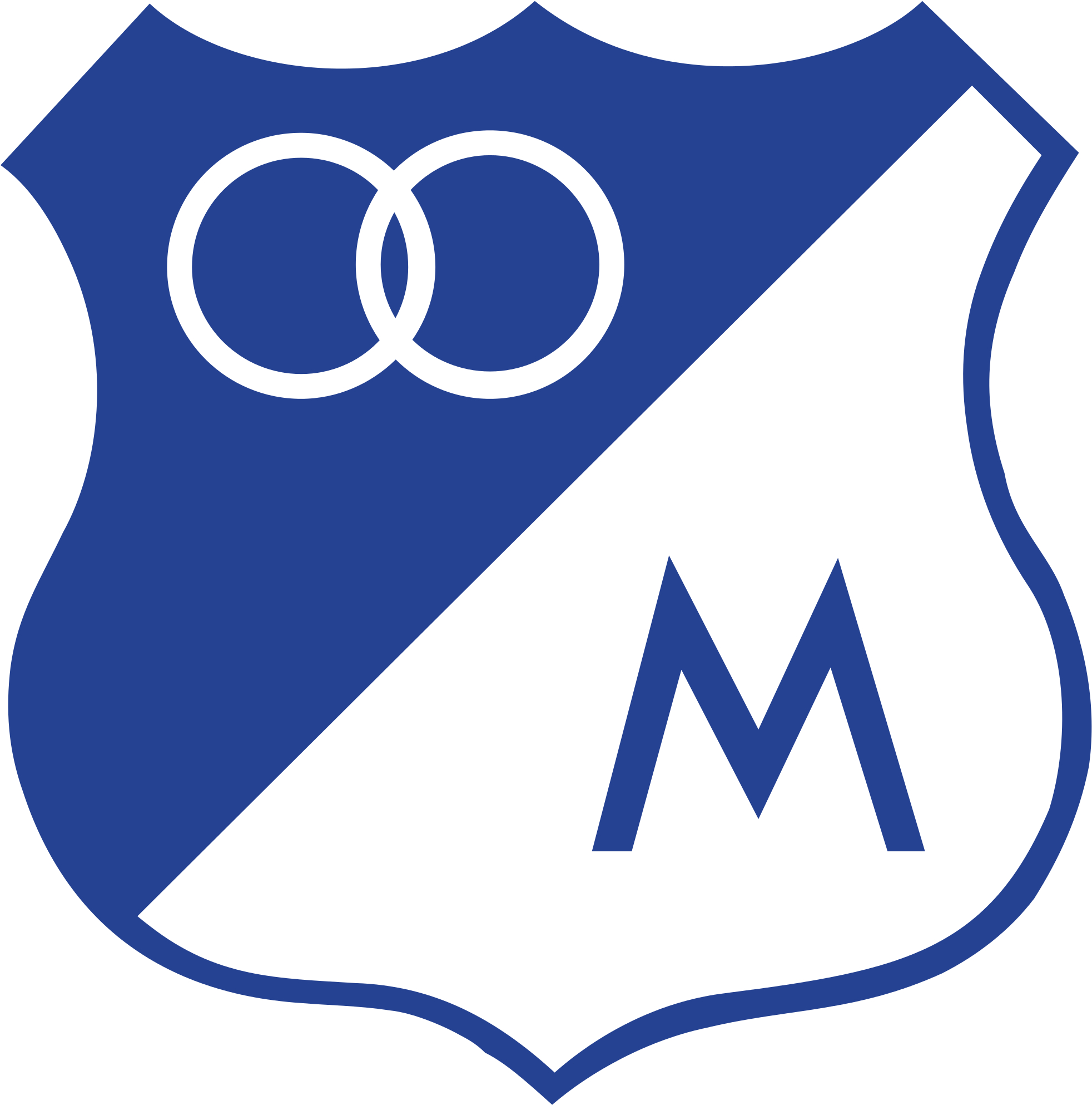 Kit Olimpia Para Dls 17 Dream League Soccer Ishyz Kits - Escudo De Millonarios 2017 (2000x2019)