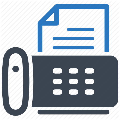 Phone Icon Clip Art Free Vector In Open Office Drawing - Fax (512x512)