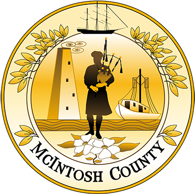 Troy University Is A Proud Partner Of Mcintosh County, - Mcintosh County Logo (400x400)