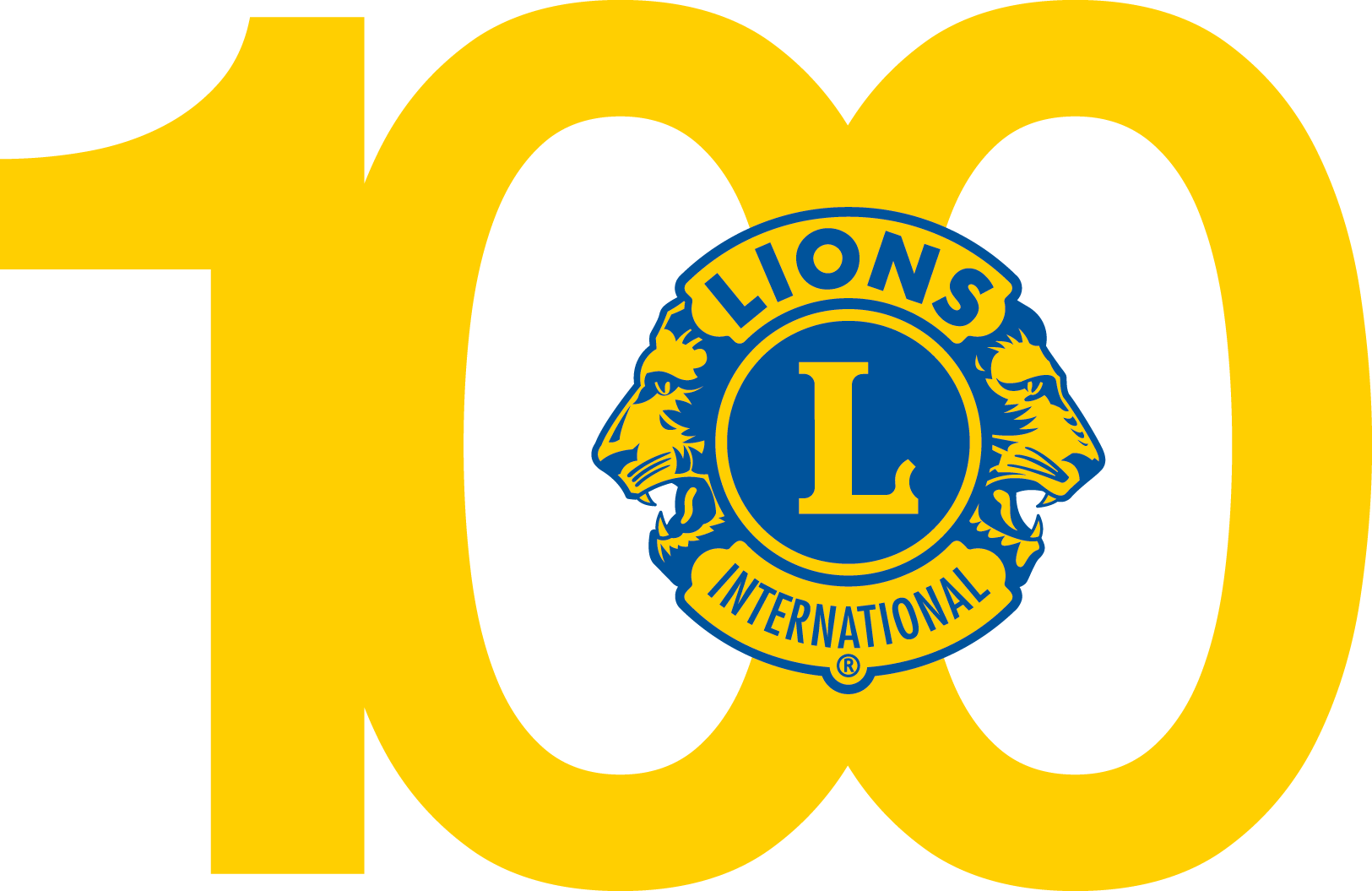 Download, Presentation - Lions 100 Years Logo (1625x1055)