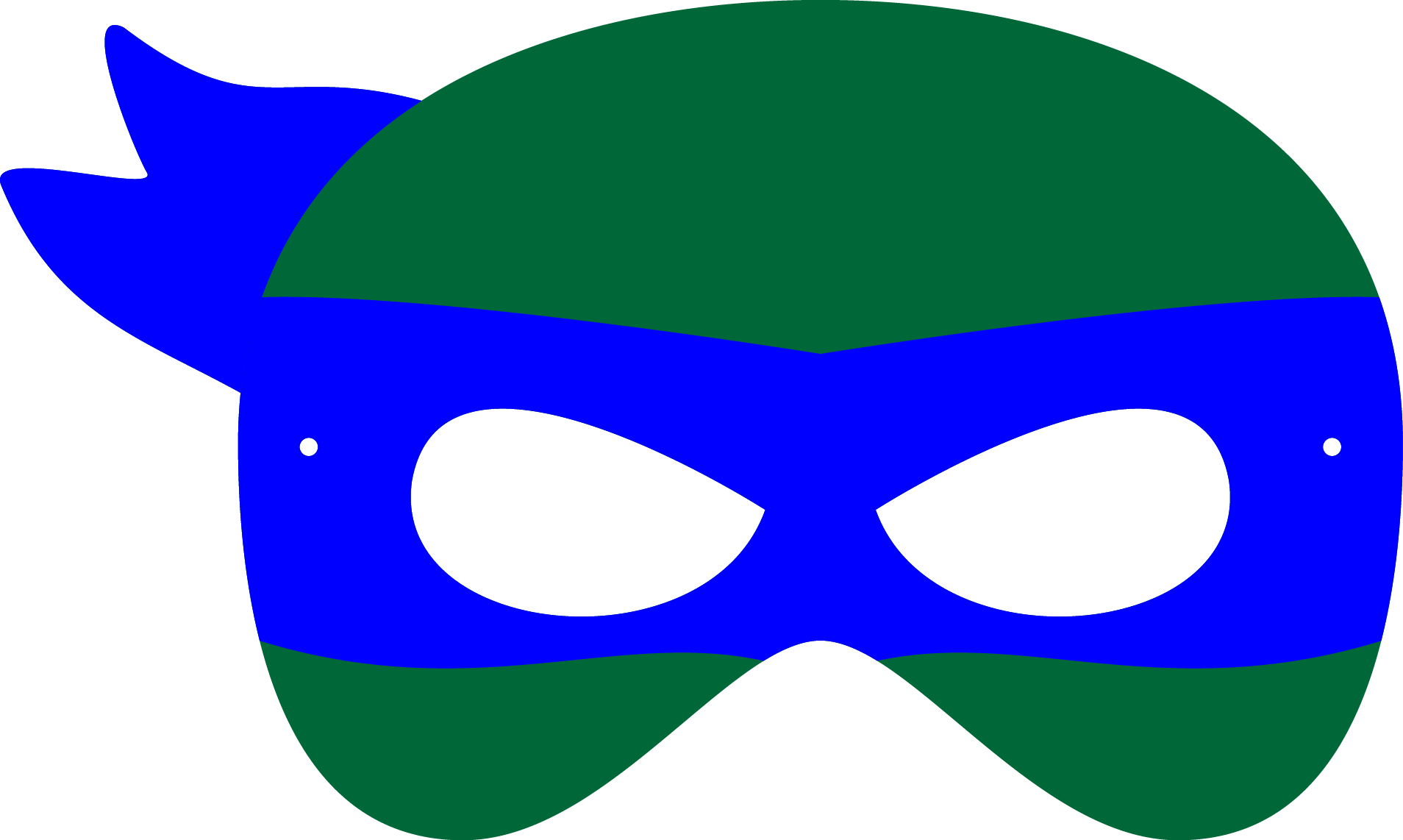Foam Mask Templates Tmnt Leo Top Result 60 New Tortoise - Teenage Mutant Ninja Turtle Mask Printable (1908x1142)