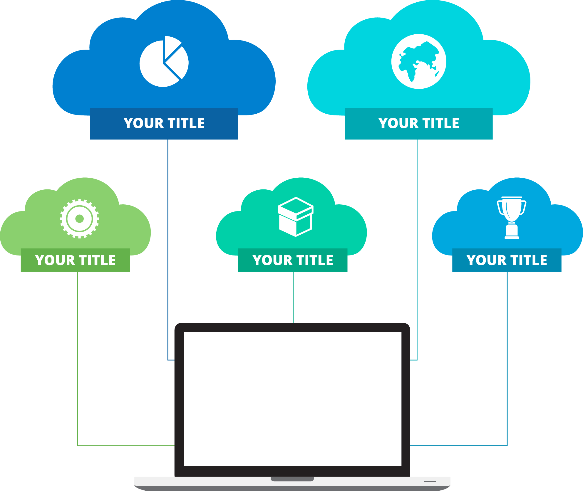 Infographic Cloud Chart Illustration - Infographic Cloud Chart Illustration (1984x1672)