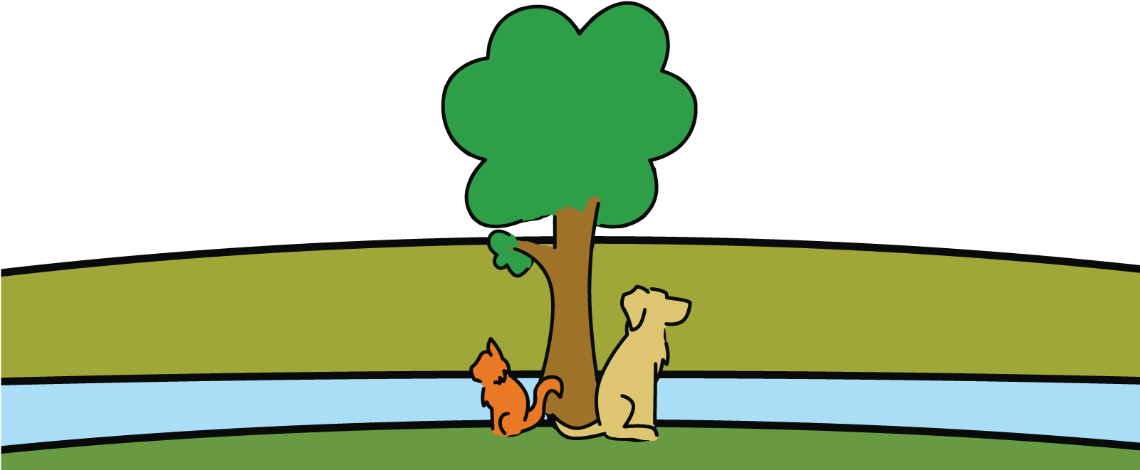 Creek Veterinary Clinic Due To Her Knowledge And Background - Cartoon (1600x676)