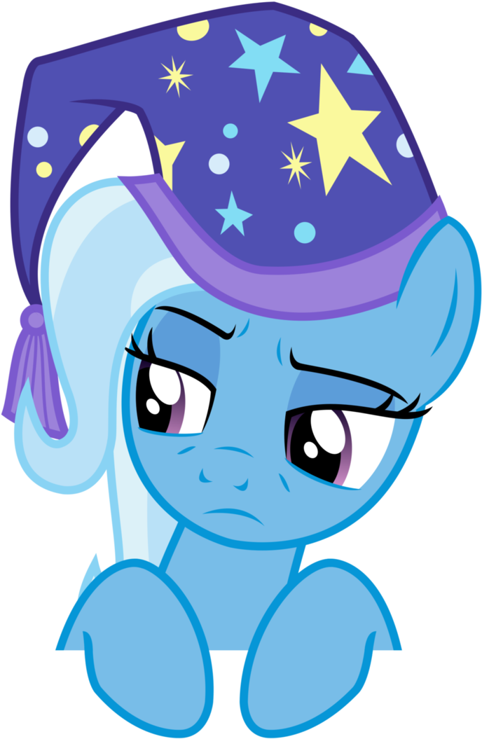 Tired Trixie By Sketchmcreations - Vector Marketing (741x1077)