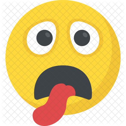 Tired Emoji Icon - Icon (512x512)