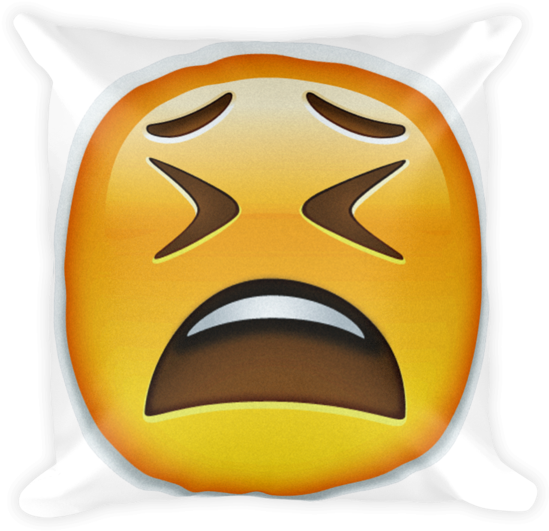Sad Emoji Transparent Background (600x600)