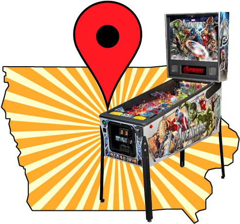 Easy To Use Pinball Machine Locator - Avengers Pinball Machine By Stern (504x494)