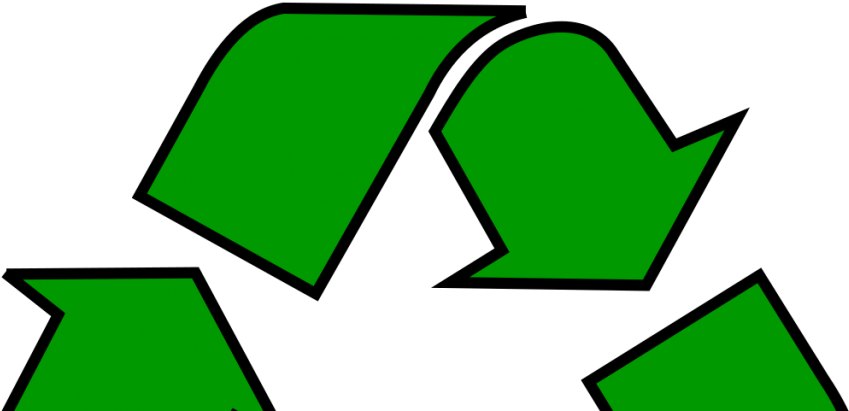 Print Responsibly - Recycle Symbol (875x428)