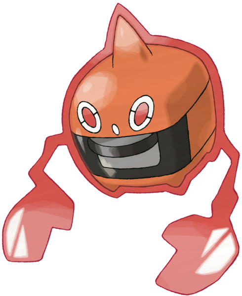 Rotom's Heat Forme Cursor By Xl-swat - Rotom Heat (490x599)