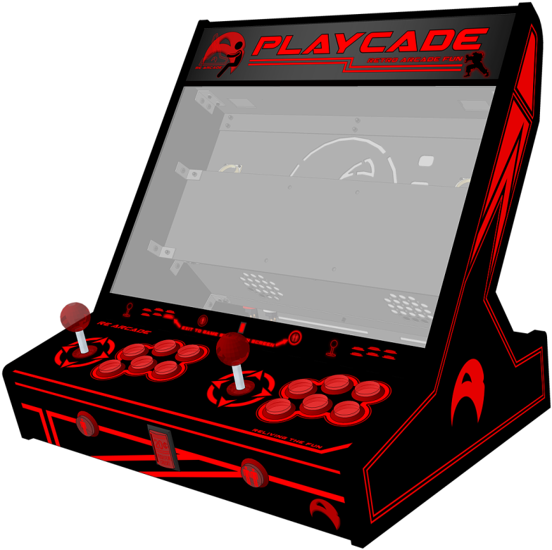 Diy Arcade Cabinet - Arcade Game (1419x1395)