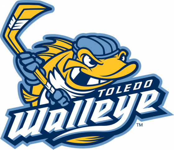 46 - Toledo Walleye Hockey Logo (560x483)