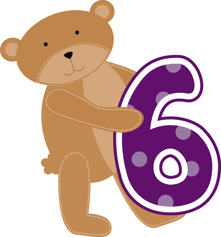 Printable Alphabet, Alphabet Letters, Bear Party, Punch - ตัวเลข 1 น่า รัก (900x966)