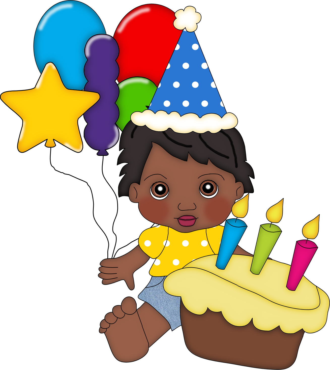Clipart Aniversário - Day Of The Little Candles (1309x1467)