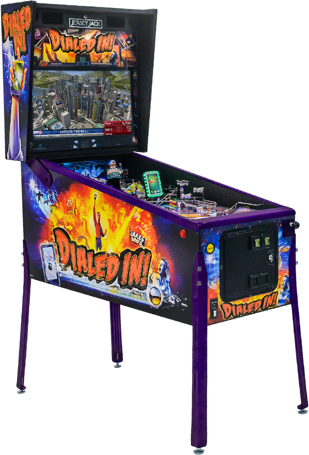 The First Pinball Machine To Feature Bluetooth® Connectivity, - Dialed In Pinball (616x906)