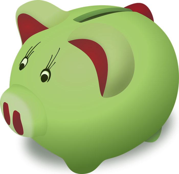 Free Pig Clipart - Girl Scout Financial Reports (700x680)