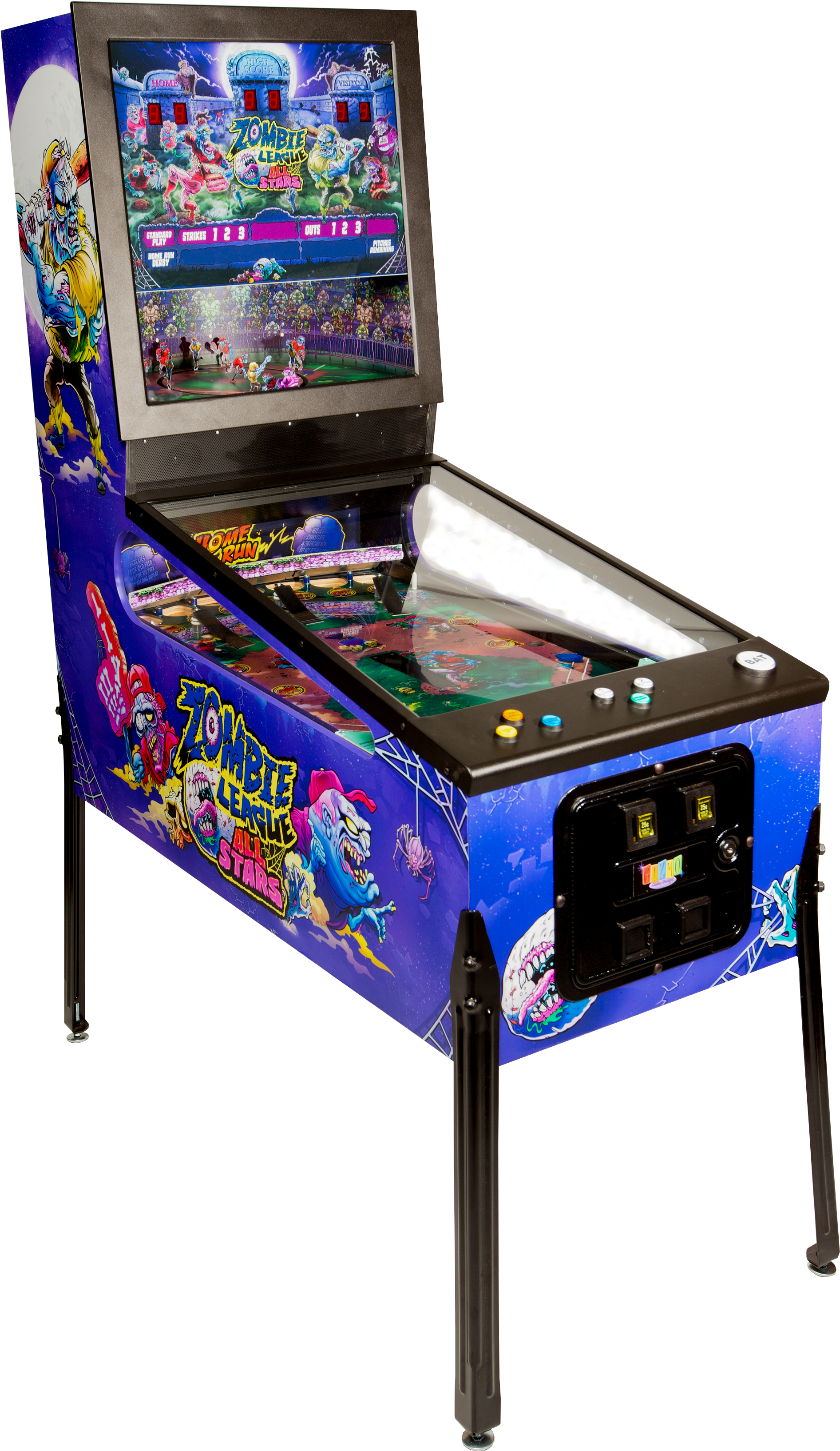 Valley Dynamo Zombie League All Stars Pinball Machine (2000x3342)