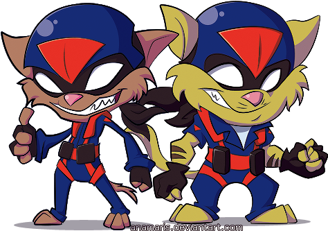 Sonic The Hedgehog And Swat Kats (559x412)