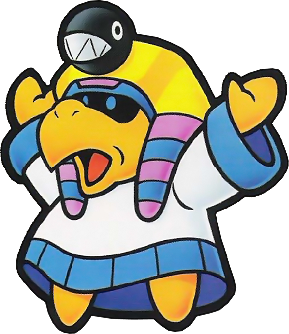 Tutankoopa From Paper Mario - Tutankoopa Png Paper Mario (582x674)