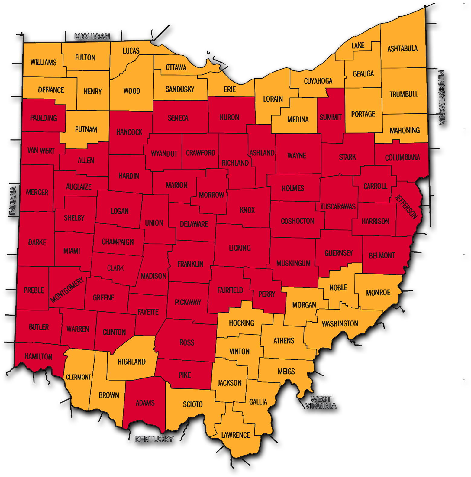 Ohio State Radon Map Radon Map - 118 1188251 Ohio State Radon Map Radon Map Ohio 