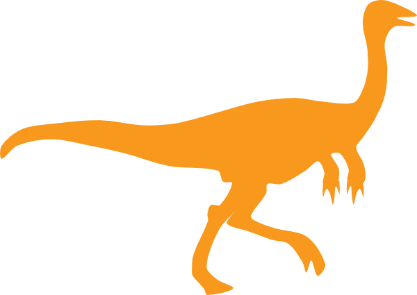Orange Dino Clip Art At Clker - Sometimes We All Need A Little Motivation (600x425)