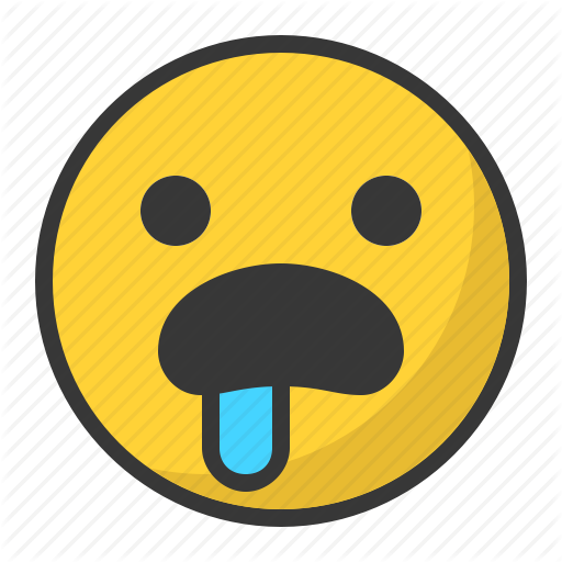 Emoji, Emoticon, Hungry, Sad Icon - Emoji, Emoticon, Hungry, Sad Icon (512x512)