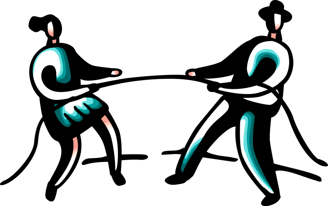 Vector Illustration Of Business Associates Engage In - Vector Illustration Of Business Associates Engage In (1113x700)