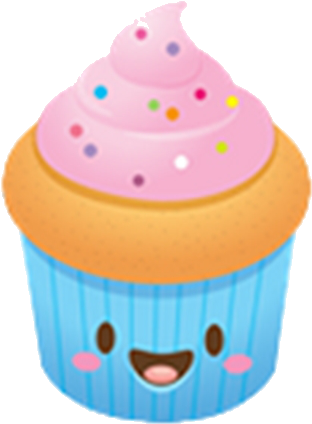 Pastelito Animado Png By Vaniiina - Dibujos Animados De Comida (610x502)