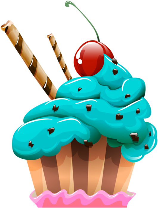 Gateaux - Page - Caricatura Imagenes De Muffins (600x721)