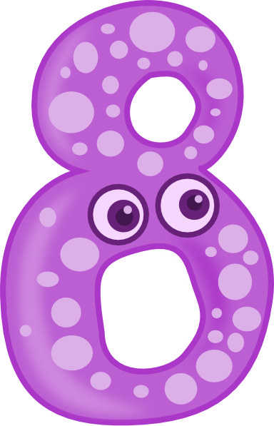 Number 8 Clipart - 8 Clipart (384x597)