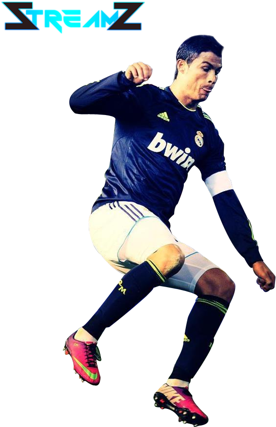 Cristiano Ronaldo Render By Streamz96 - Clipart Ronaldo (752x960)