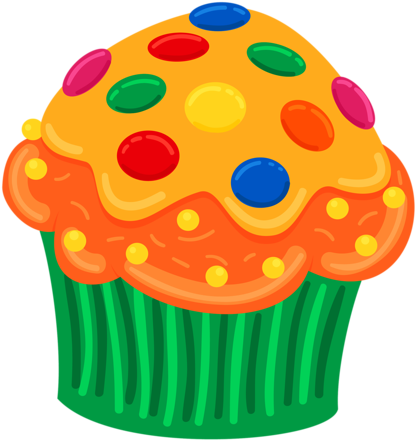 14 - Wandtattoo - Wandsticker 621072 Wandtattoo Cupcake (450x500)