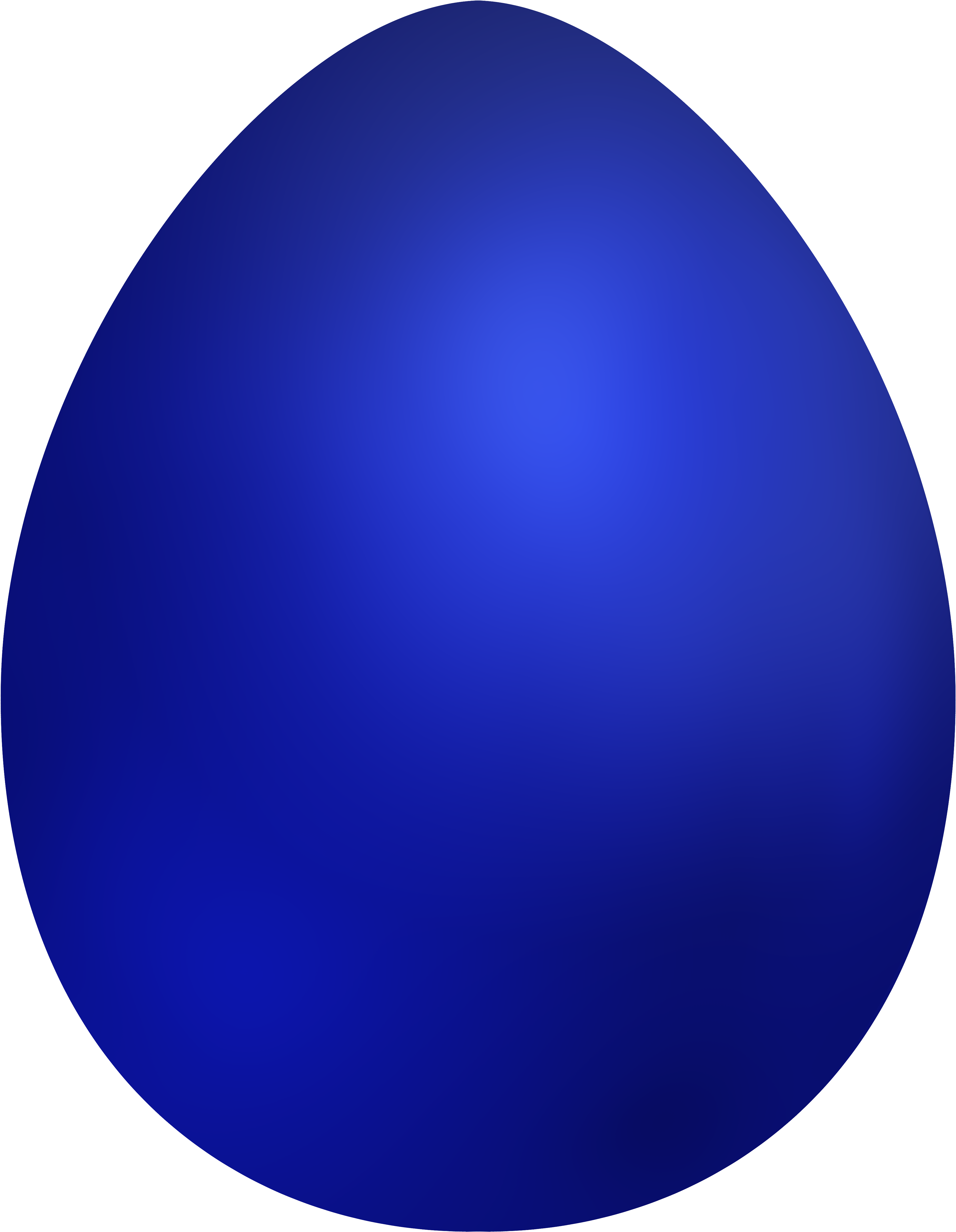Blue Easter Egg Png Clip Art - Blue Easter Eggs Clipart (3879x5000)
