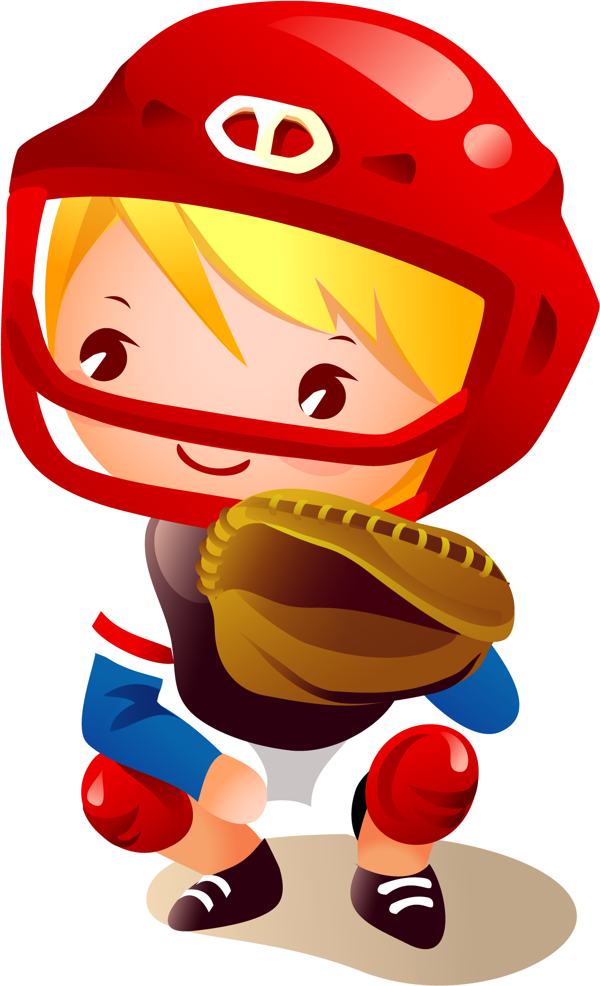 Baseball Child Euclidean Vector - Kid Cartoon Png Downlode (2083x2083)