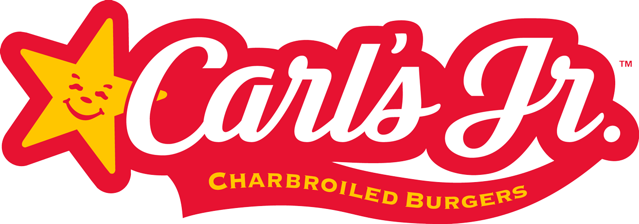Carl's Jr - Carl's Jr Hamburgers Logo (1314x460)