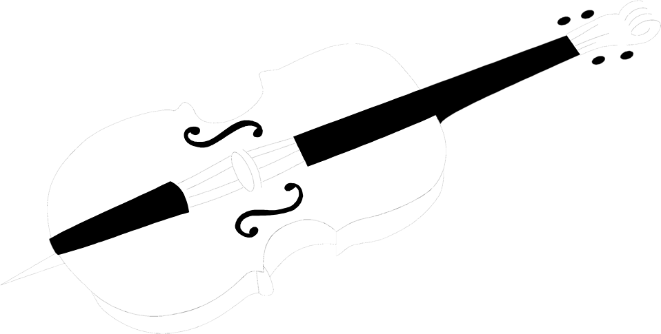Illustration Of A Violin - Illustration (958x485)