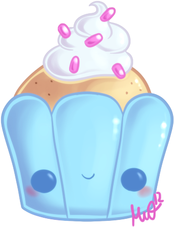 Cute Cupcake By Metterschlingel - Birthday Cake (359x458)