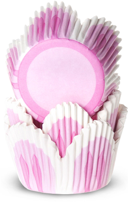 Pink Tulip Cupcake Liners - House Of Marie Tulpen Muffinförmchen, Rosa (360x524)