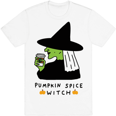 Pumpkin Spice Witch Mens T-shirt - Halloween 2017 Pumpkin Spice Witchi Halloween Costume (484x484)