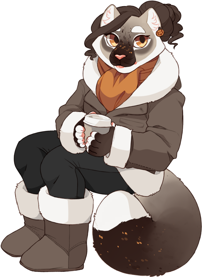Pumpkin Spice Latte By Odvunir - Cartoon (802x996)
