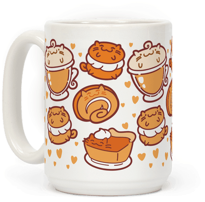 Purrmpkin Spice Cat Mug - Mug (484x484)