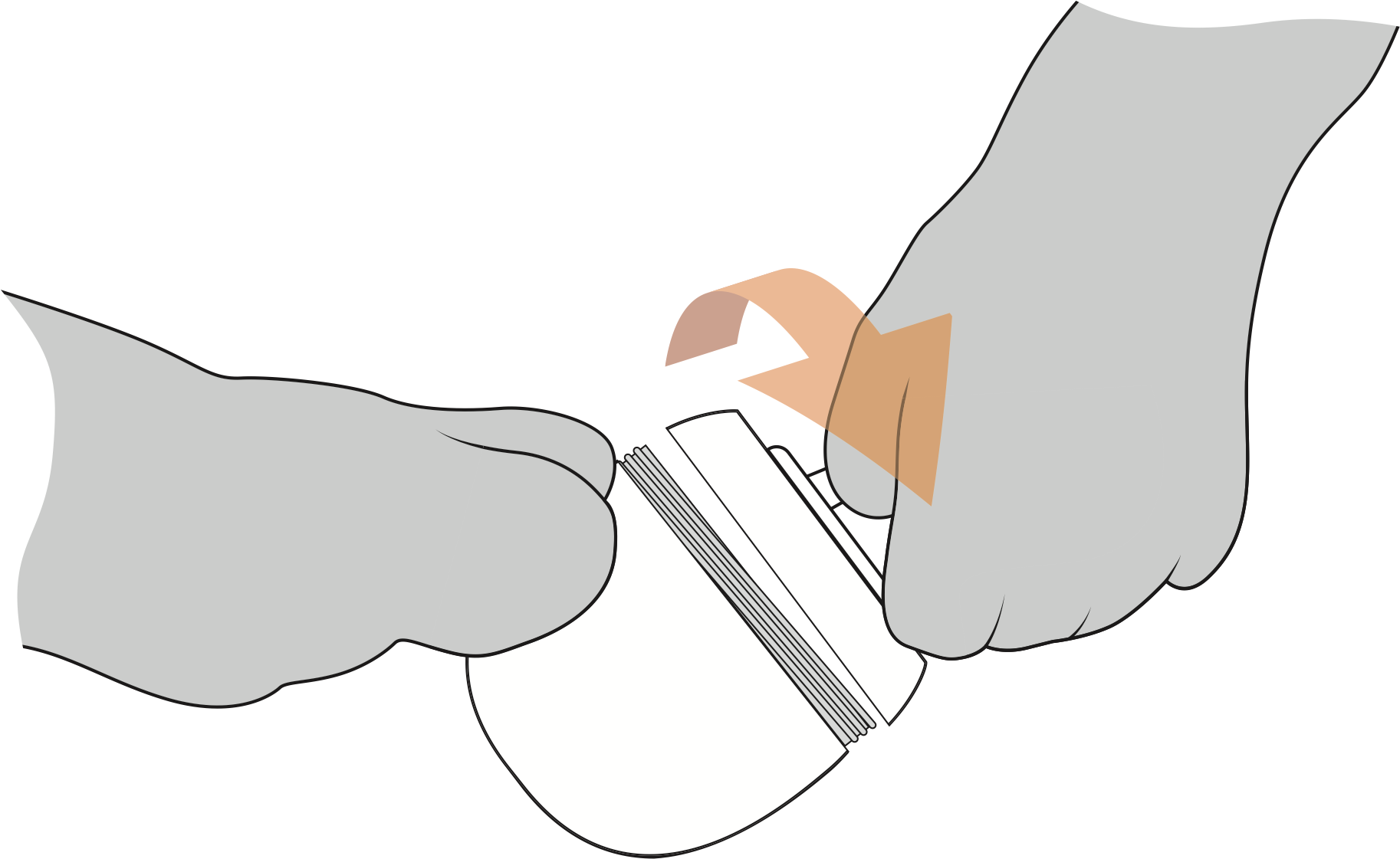 Industrial Design Black And White Drawing Of Hands - Industrial Design (2550x1650)