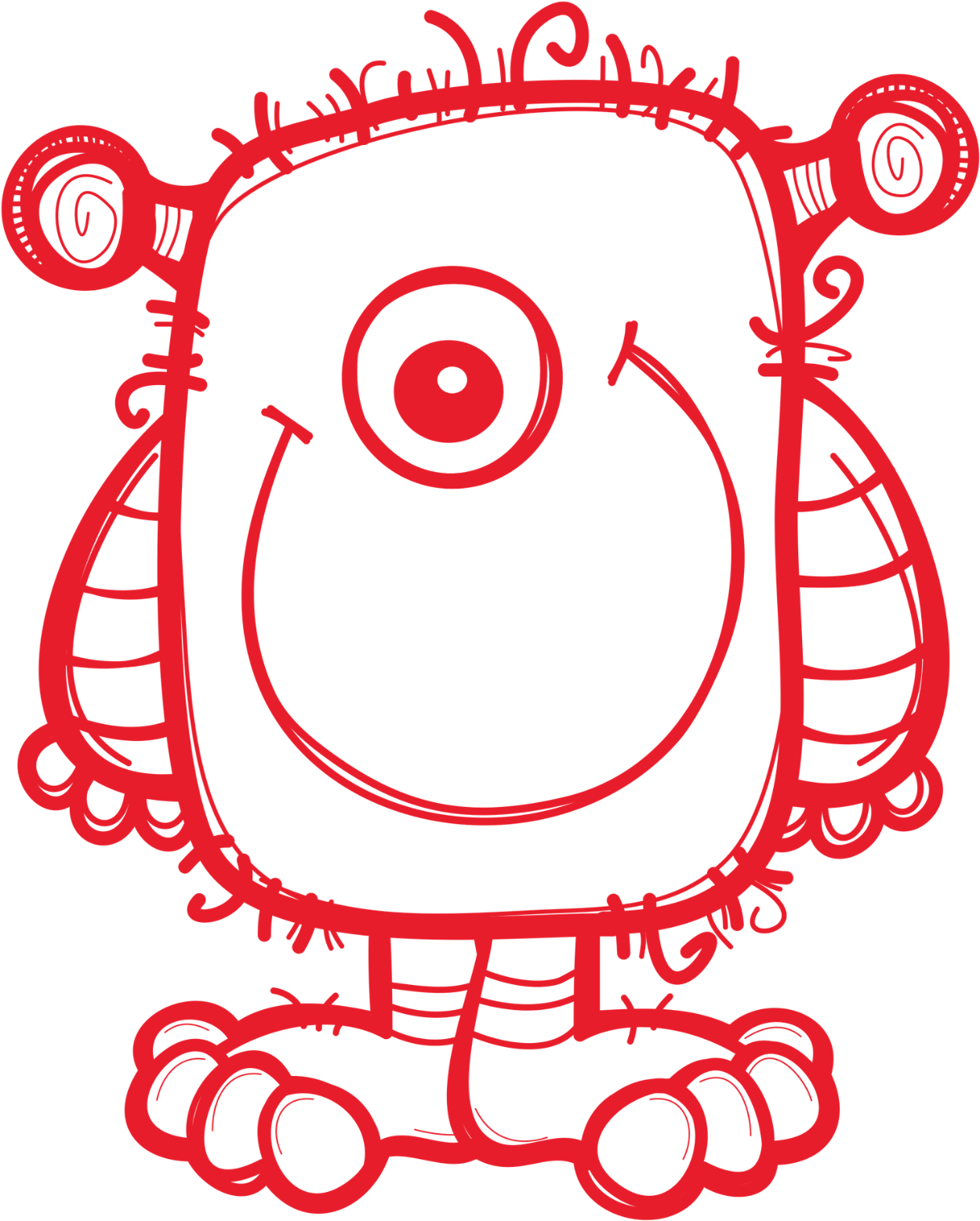 Ch B *✿* Monsters ✿ - Double Digit Addition Without Regrouping Color By Number (1430x1644)