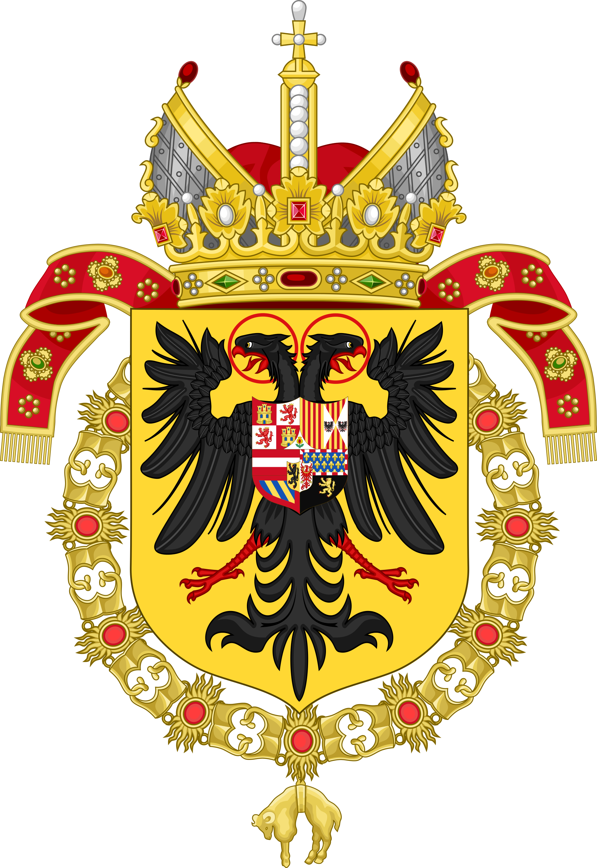Open - Coat Of Arms Holy Roman Empire (2000x2908)