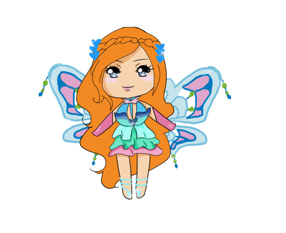 Bloom Chibi Enchantix By Teardrops-onmywings - Chibi (989x807)